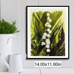 Art Print of Watercolour Painting